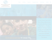 Tablet Screenshot of bgcmasonvalley.org